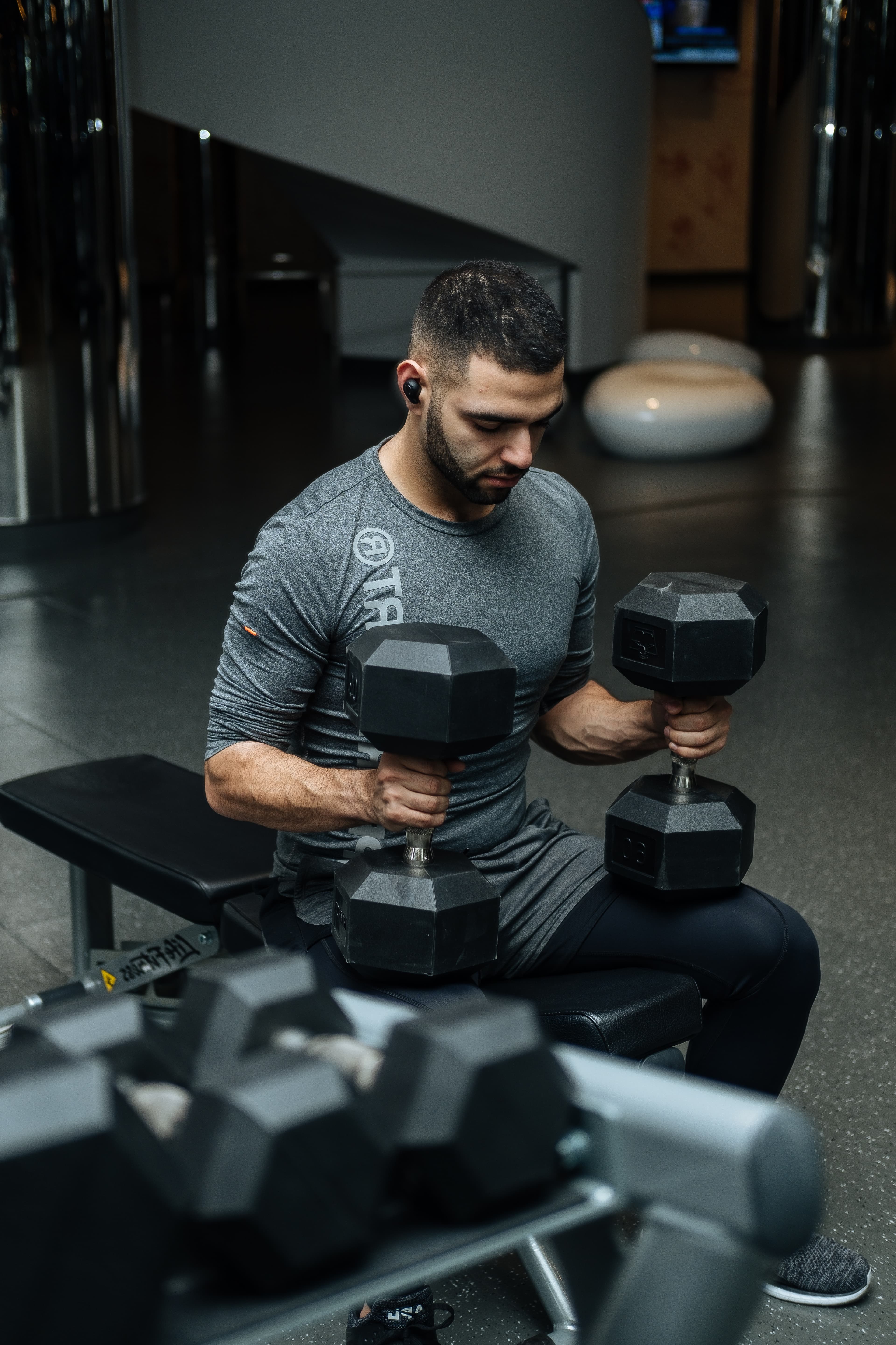 Man With Dumbells